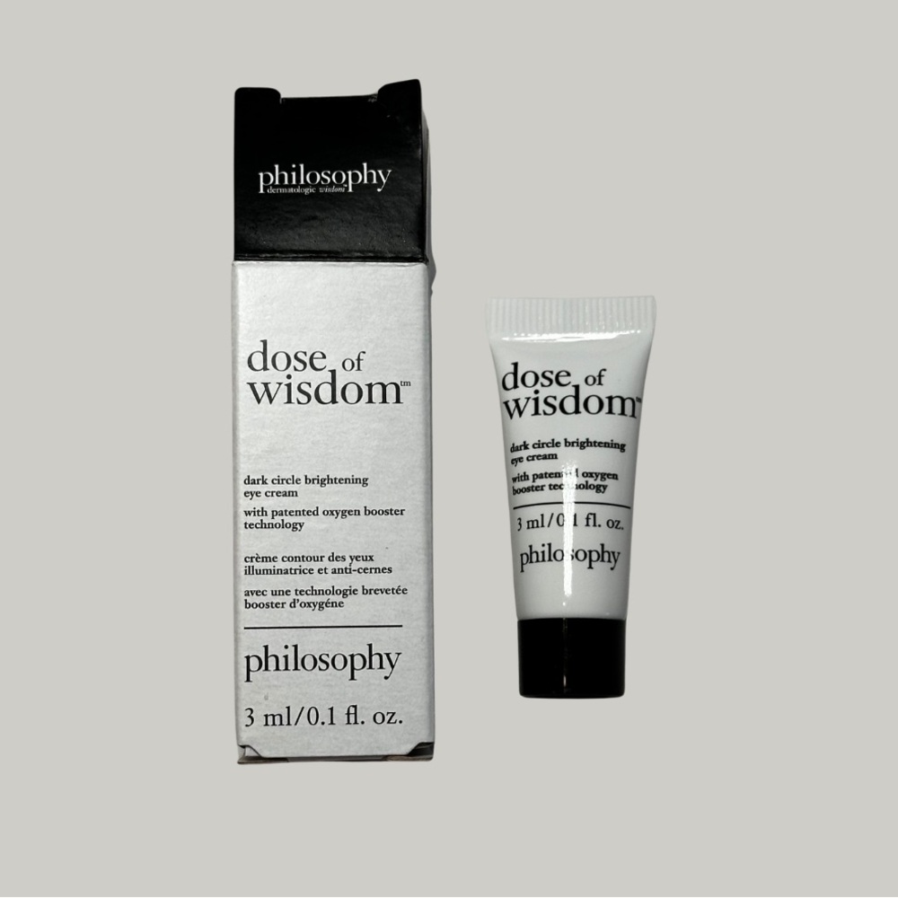 3 for $15: NEW Philosophy Wisdom Eye Cream